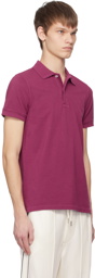 TOM FORD Purple Tennis Polo