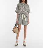 Stella McCartney - Printed cotton shorts