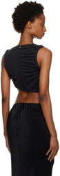 THIRD FORM Black Marble Tank Top