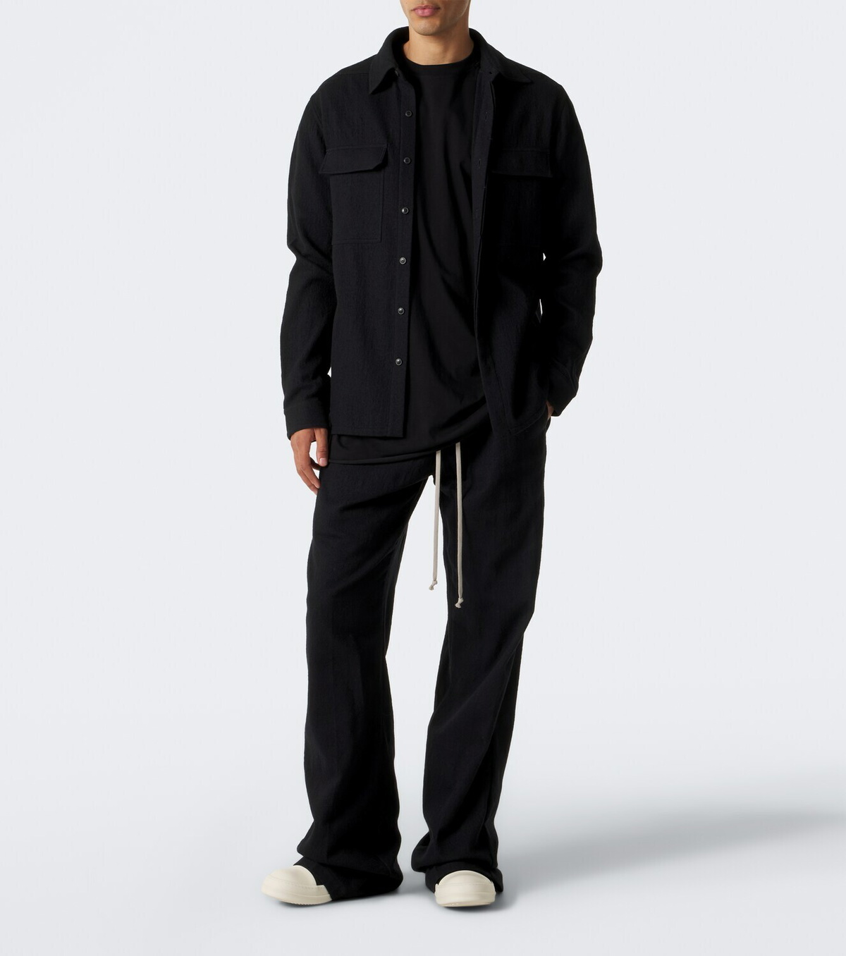 Rick Owens Sneakwaders leather boots