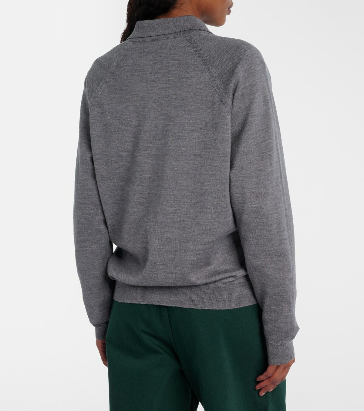 Miu Miu Virgin wool polo sweater