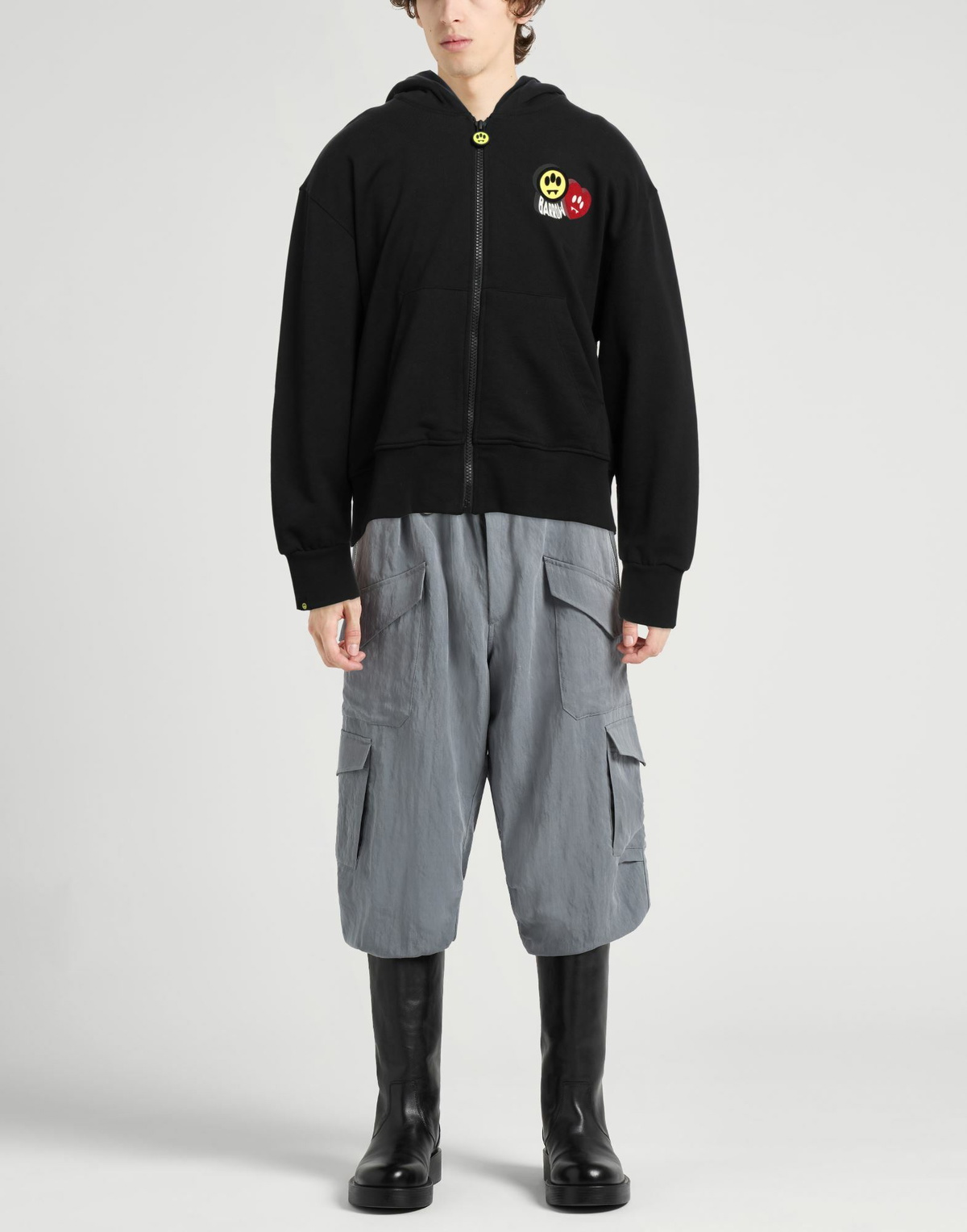 Barrow Mens Sweatshirt in Black