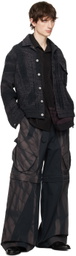 JiyongKim Black Oversized Shirt