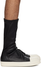 Rick Owens Black Sock Sneakers