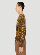 Vivienne Westwood - Final Patched Sweater in Yellow