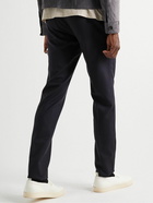 Incotex - Slim-Fit Wool-Blend Twill Trousers - Blue