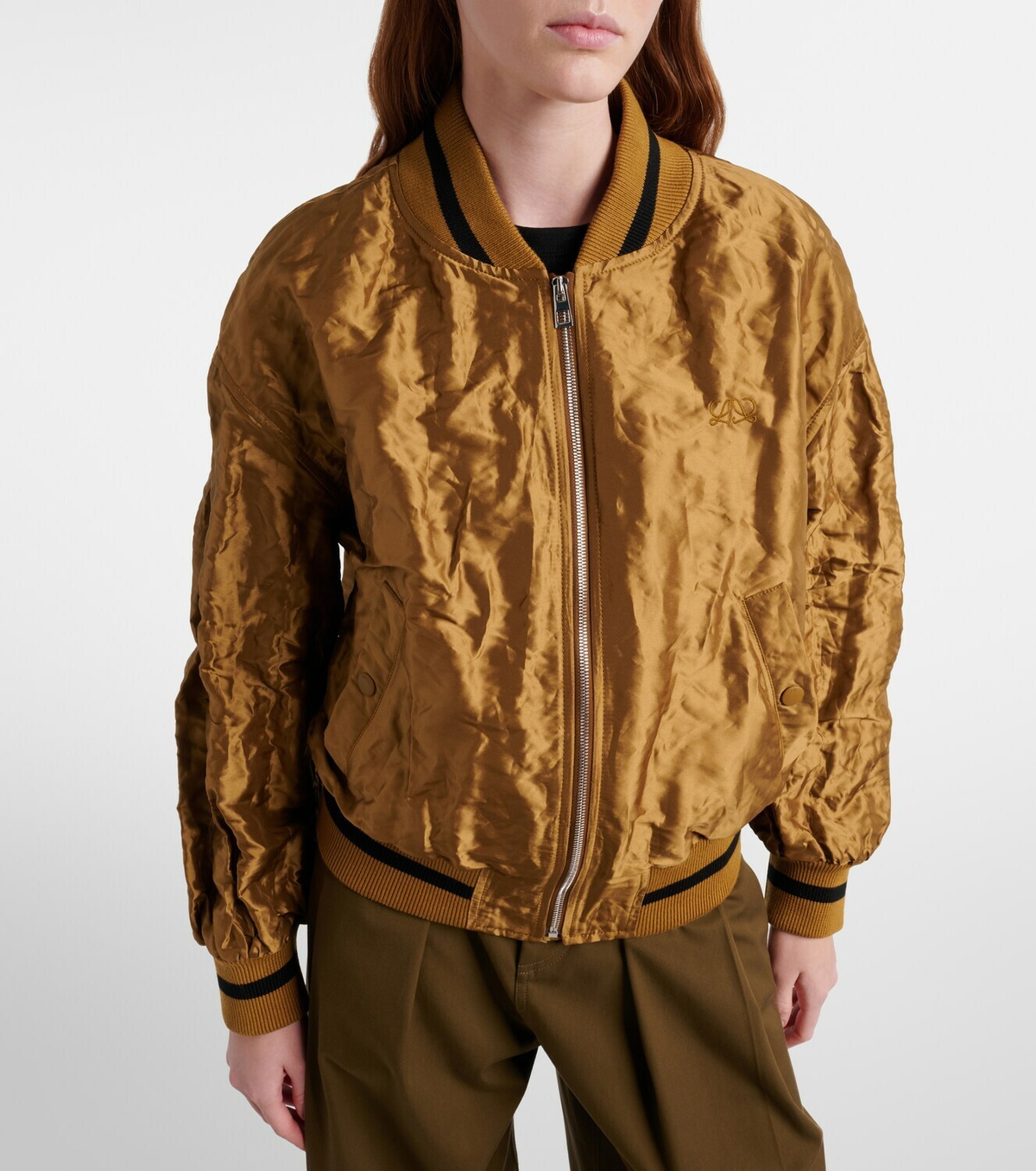 Loewe Taffeta bomber jacket