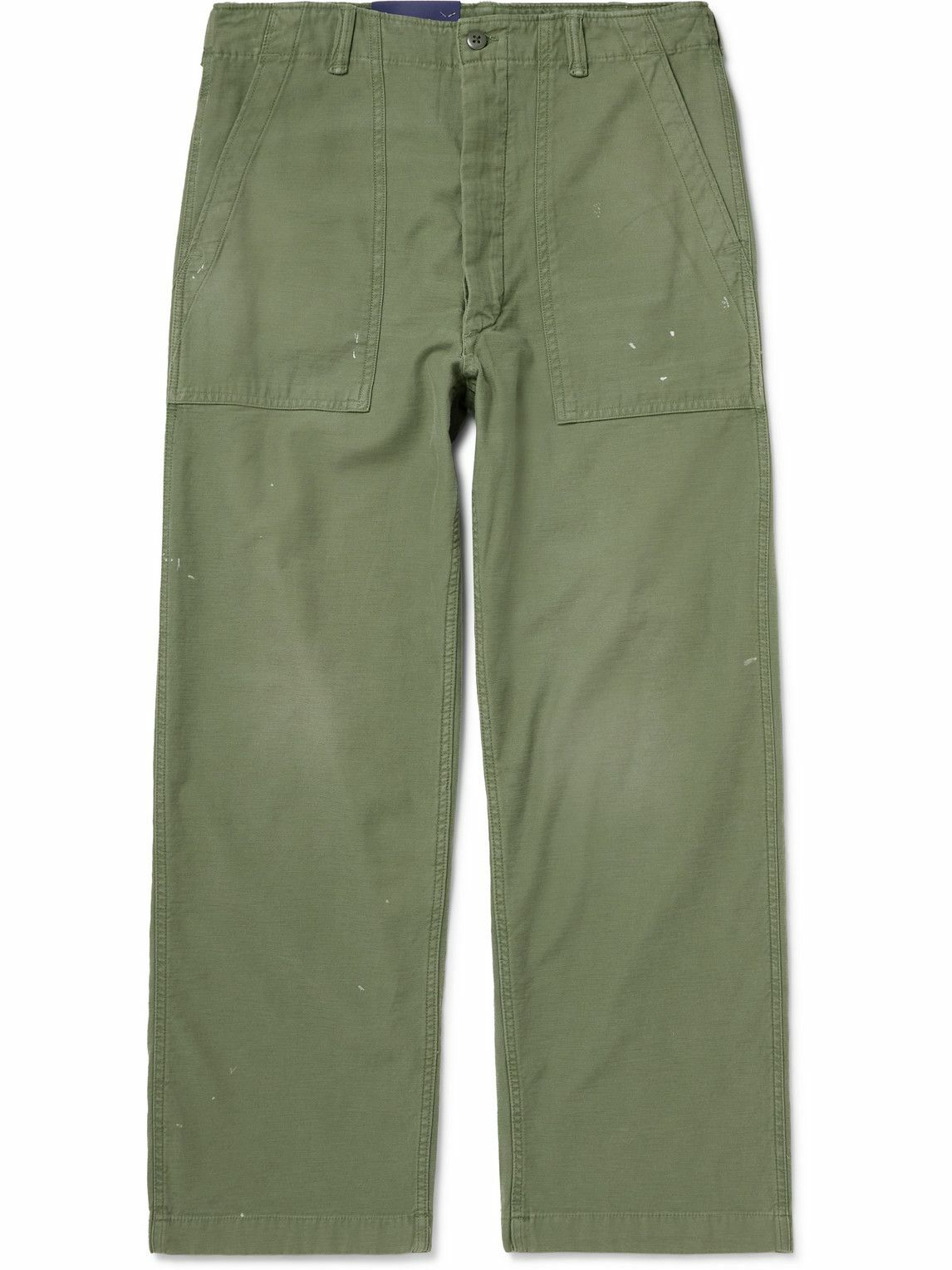 Polo Ralph Lauren - Straight-Leg Paint-Splattered Cotton Polo Ralph Lauren - Straight-Leg Paint-Splattered Cotton