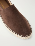 Frescobol Carioca - Helio Suede Espadrilles - Brown