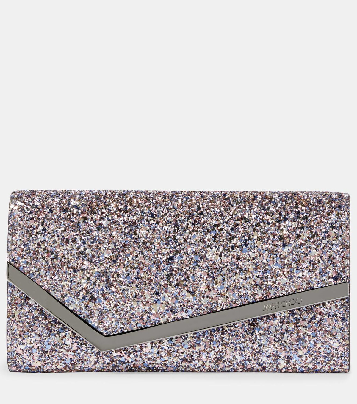 Jimmy Choo Emmie Small glitter clutch Jimmy Choo