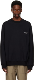 Wooyoungmi Black Logo Sweatshirt