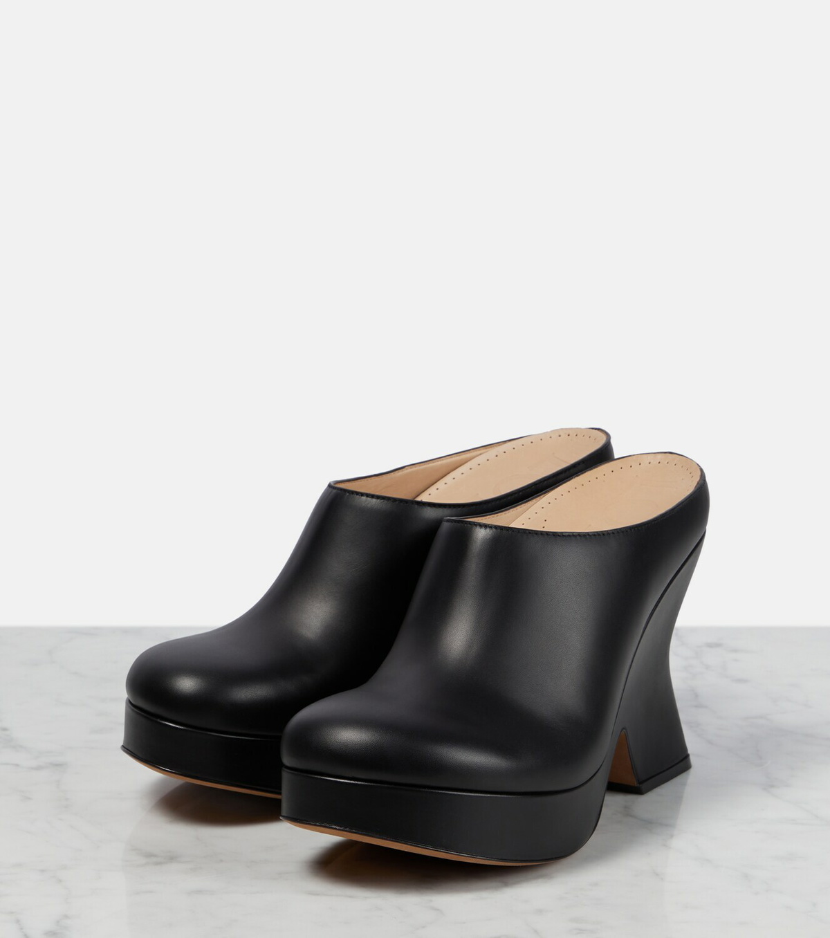 LOEWE◆TERRA Clog 110 テラクロッグウェッジミュールBLACK LOEWE◇TERRA Clog 110 テラクロッグウェッジミュールBLACK