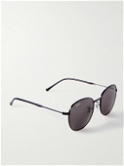 Ray-Ban - Round-Frame Metal Sunglasses