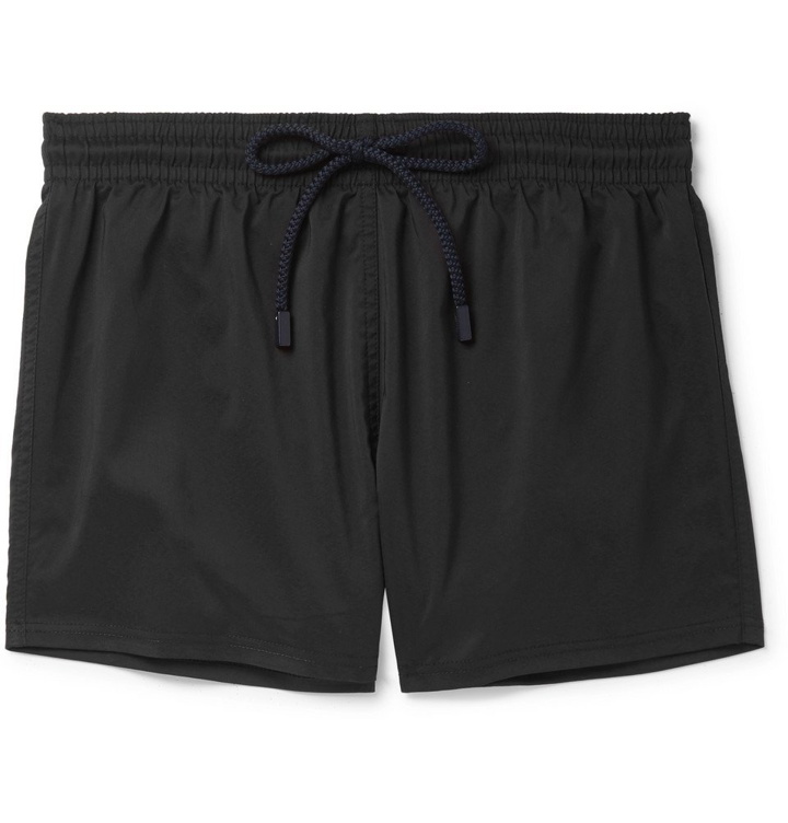 Photo: Vilebrequin - Man Short-Length Swim Shorts - Black