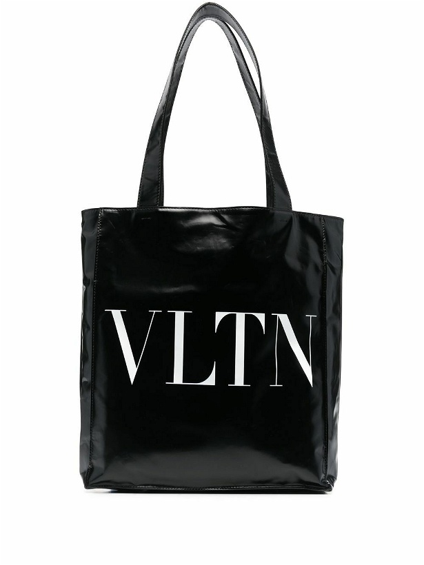 Photo: VALENTINO GARAVANI - Vltn Soft Leather Tote Bag
