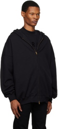 Fear of God Black Zip Hoodie