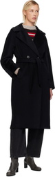 Weekend Max Mara Black Resina Coat