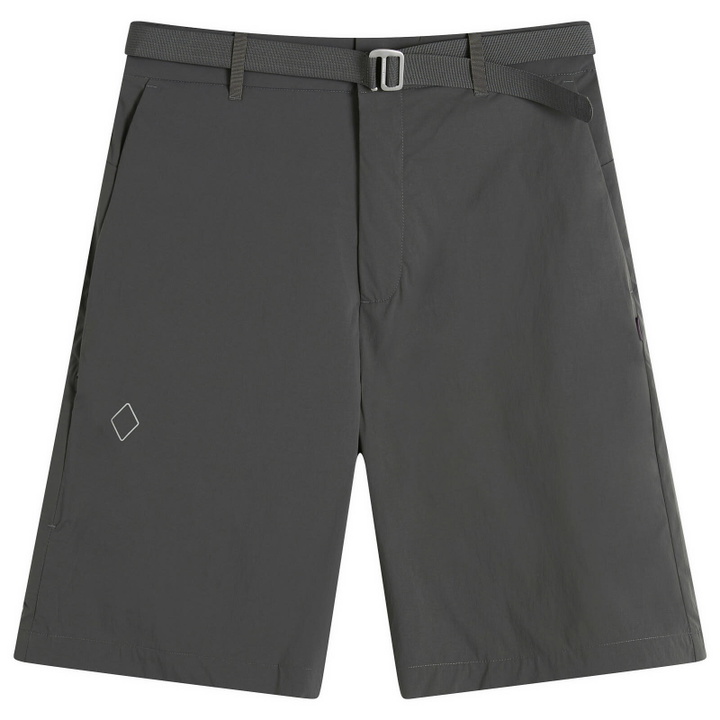 Photo: Pas Normal Studios Men's Off-Race Light Tech Shorts in Dark Grey