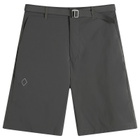 Pas Normal Studios Men's Off-Race Light Tech Shorts in Dark Grey