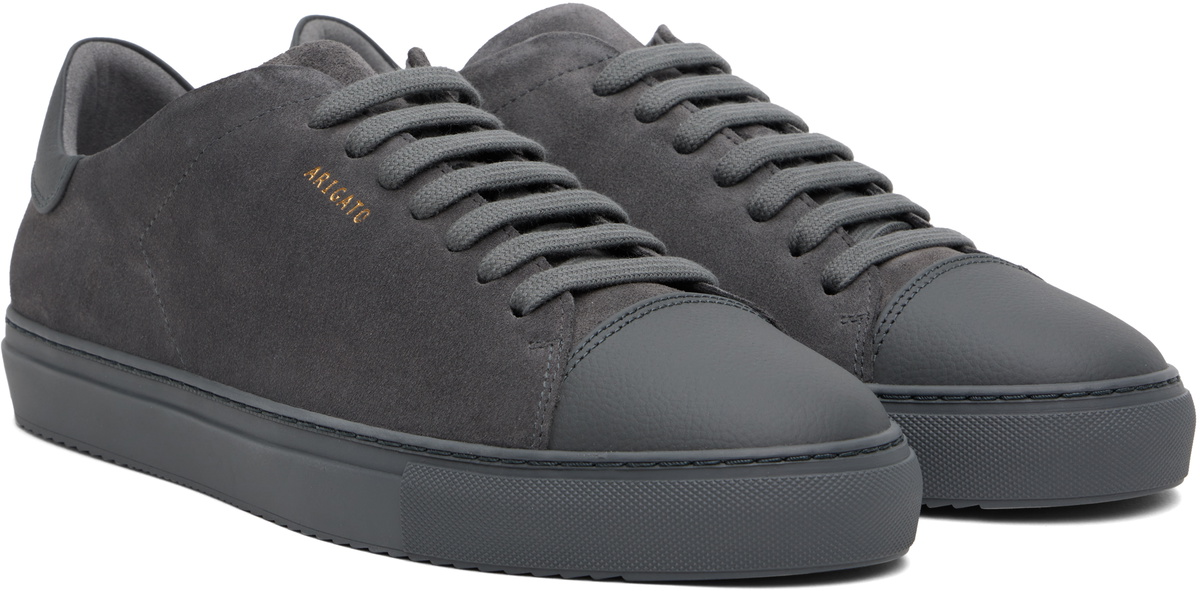 【関税込み】Axel Arigato グレー Clean 90 Cap スニーカー Axel Arigato Gray Clean 90 Cap Sneakers Axel Arigato