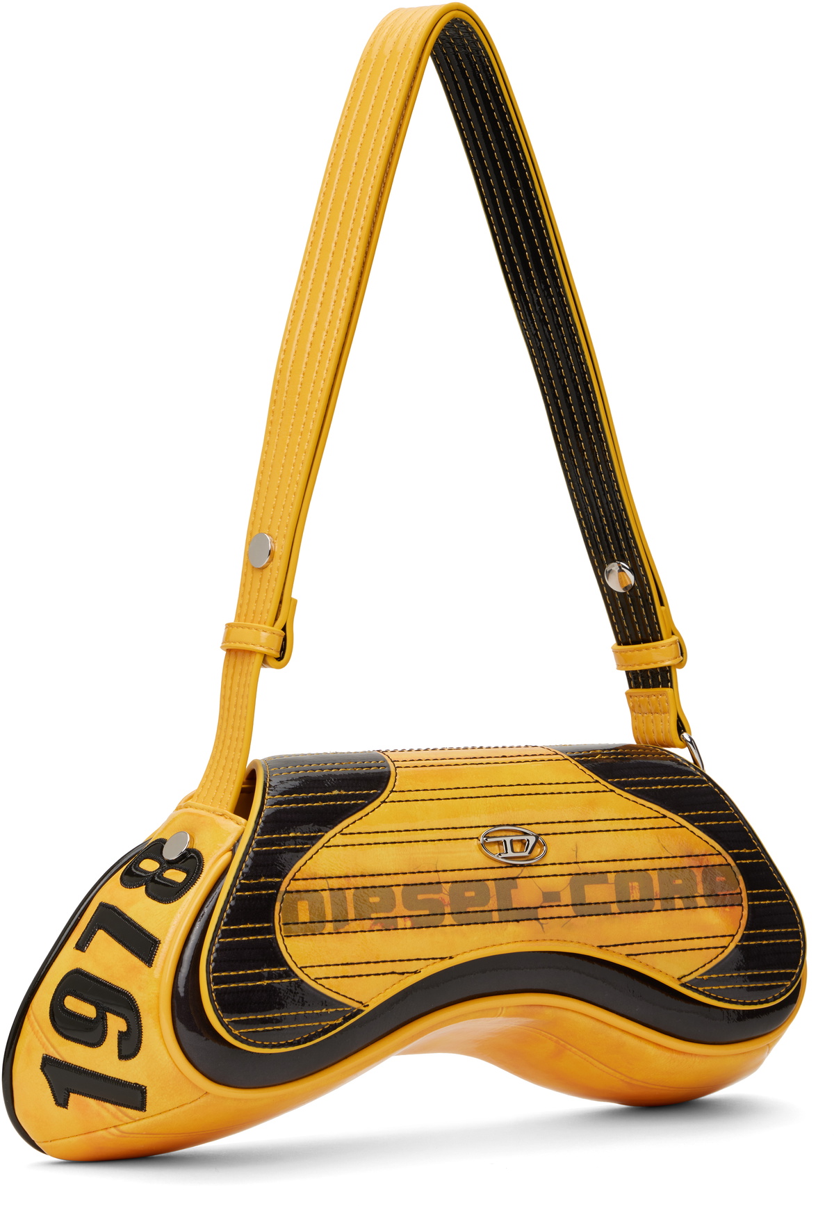 Diesel Yellow Play Crossbody Bag Diesel