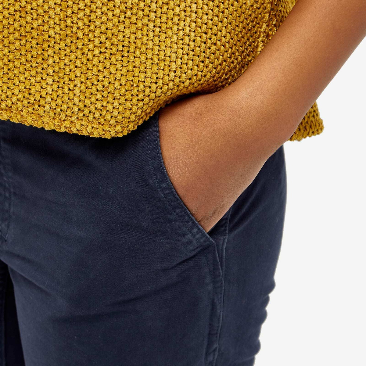 Gramicci Women's Tapered Pant in Double Navy