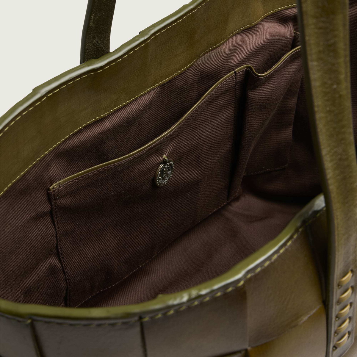 Dragon Diffusion Women's Japan Basket Tote in Khaki