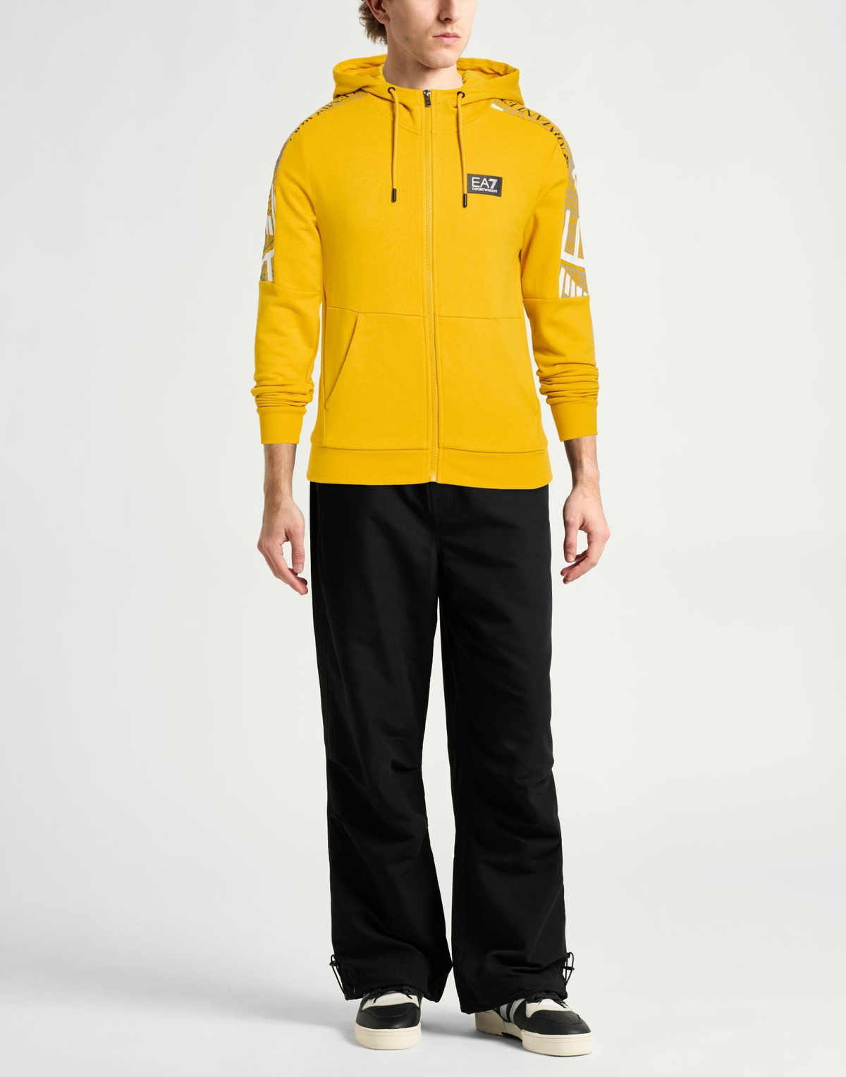 Ea7 Mens Sweatshirt Marigold