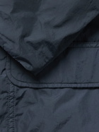 Aspesi - Padded Garment-Dyed Nylon Blazer - Blue