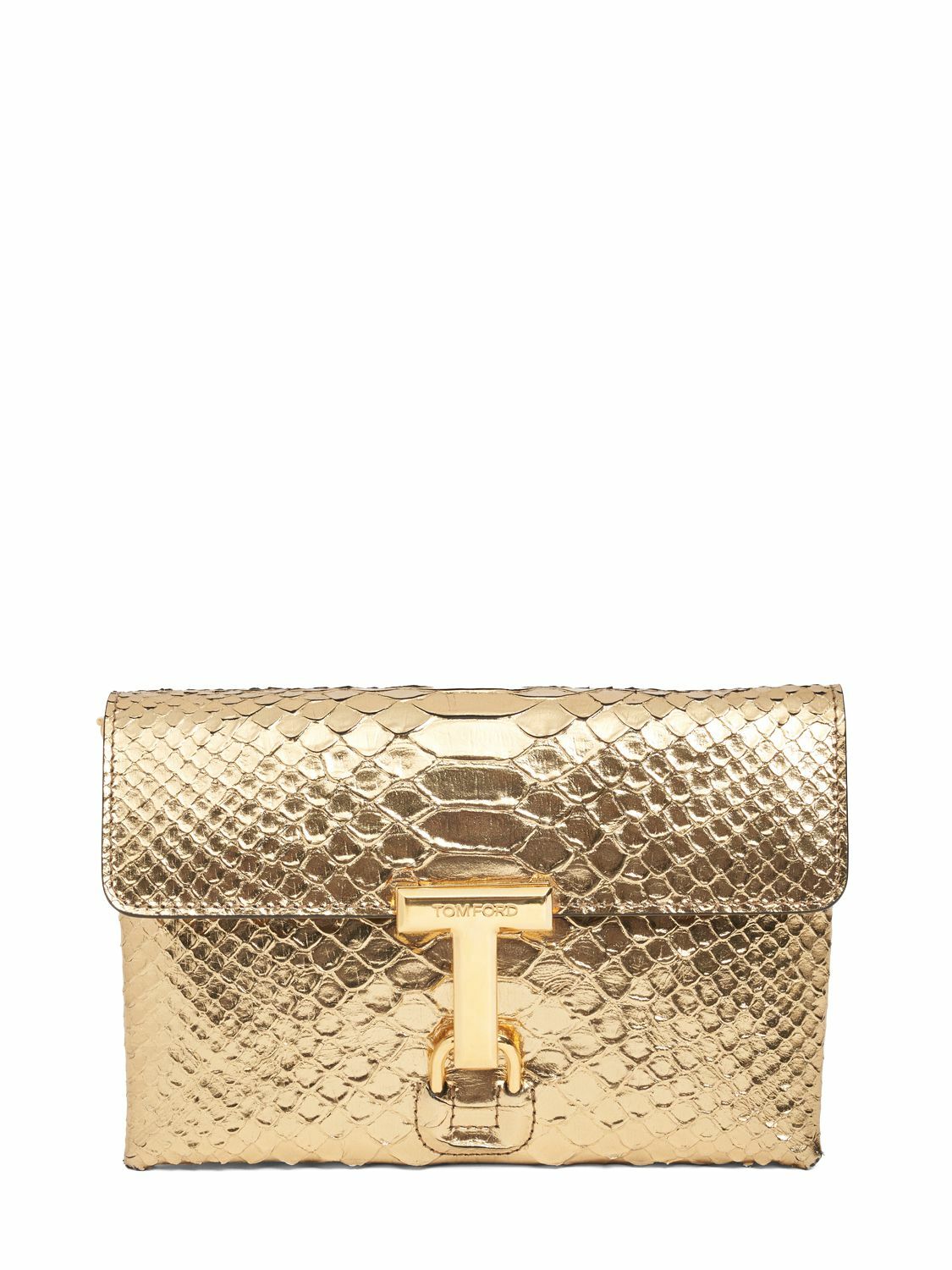 TOM FORD - Mini Monarch Snake Embossed Leather Bag TOM FORD