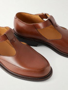 J.M. Weston - Salomé Leather Mary Jane Sandals - Brown