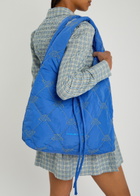Damson Madder Roisin Quilted Hobo bag - Blue - One Size