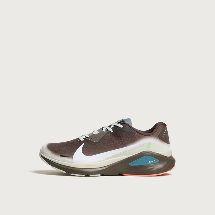 Photo: Nike Men's Structure 26 Sneaker in Baroque Brown/White/Ironstone/Sea Glass