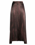 Manila Grace Womens Maxi skirt Burgundy