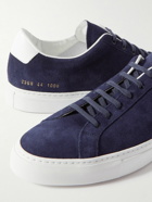Common Projects - Retro Low Suede Sneakers - Blue