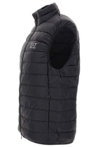 EA7 Logo Printed Quilted Padded Gilet