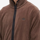 Adidas Men's Skate Sherpa Fleece in Brown/Black