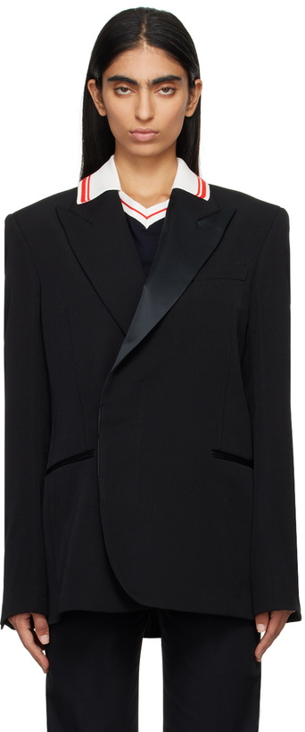 Photo: Wales Bonner Black Rise Blazer