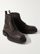 OFFICINE CREATIVE - Pistols Suede Boots - Brown