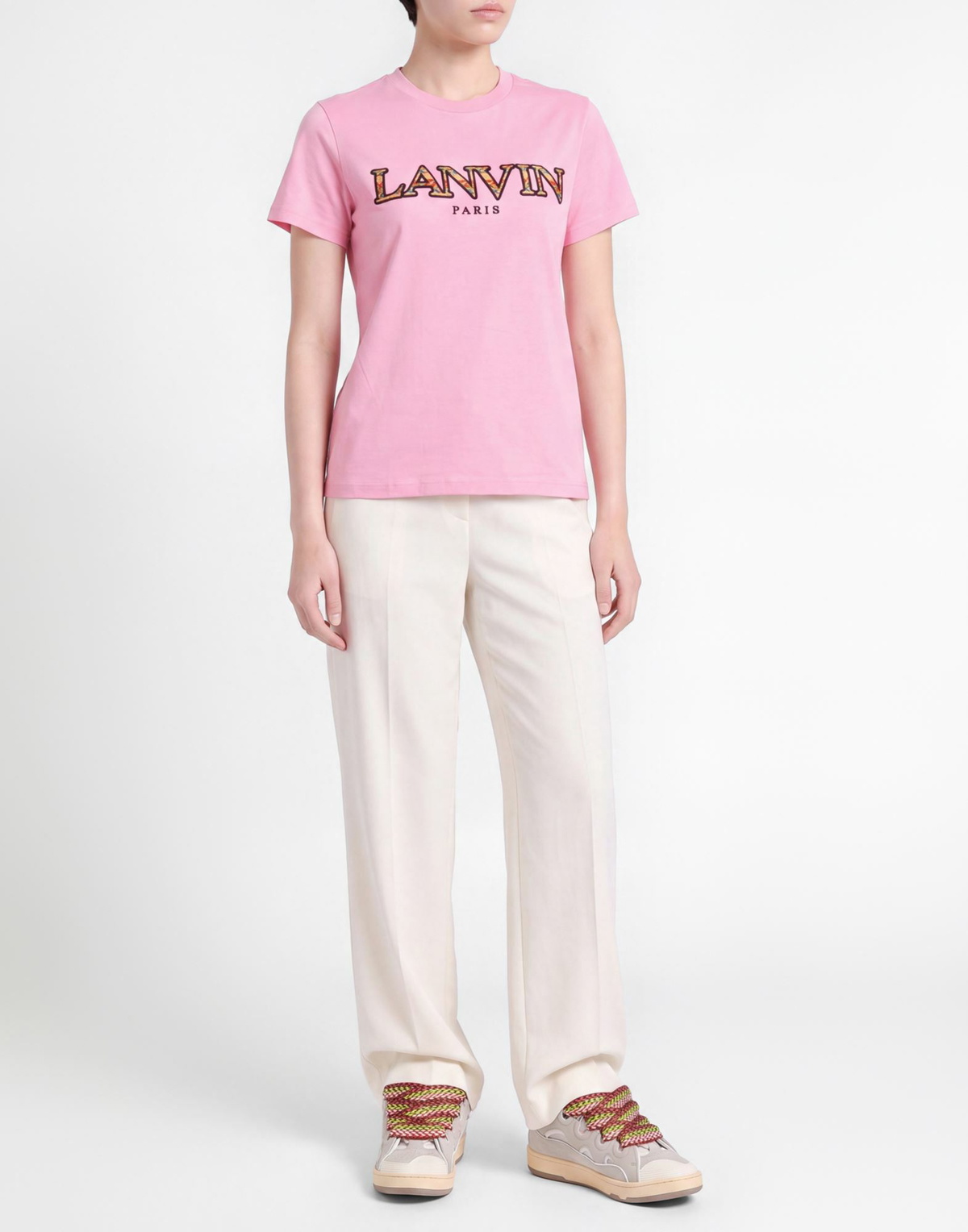 Lanvin Womens T-shirt in Pink