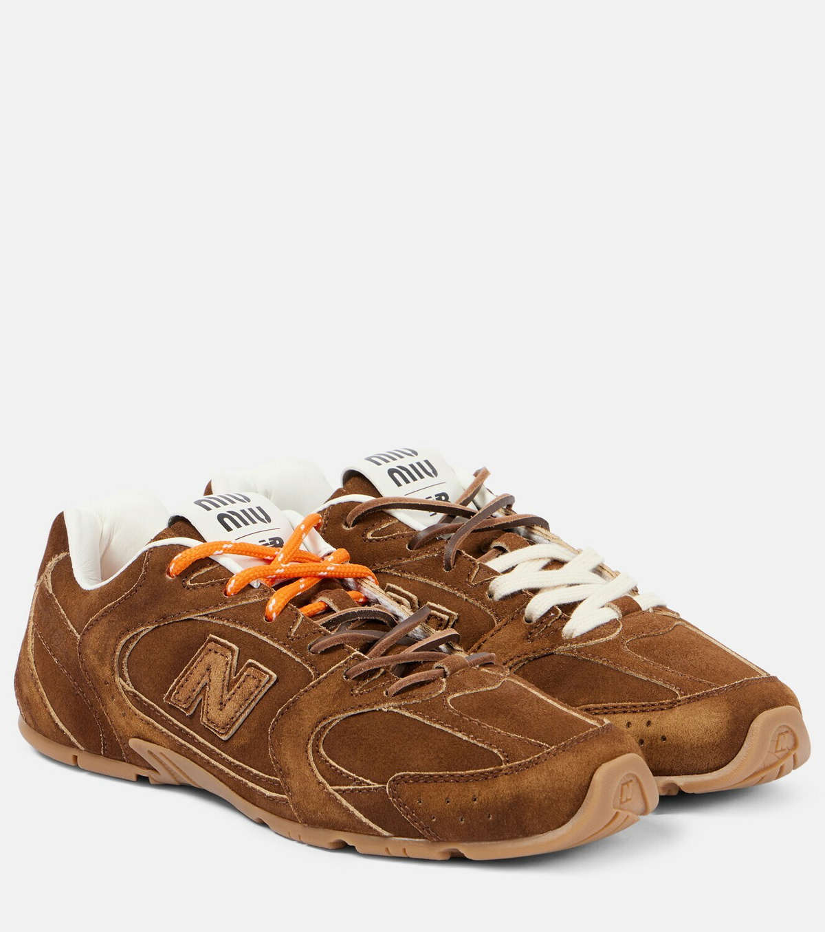 Miu Miu x New Balance 530 SL suede sneakers