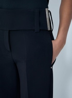 Sportmax High-Waisted Flared Trousers