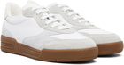 Moschino White & Gray Streetball Sneakers