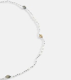 Sophie Buhai Mermaid necklace with freshwater pearls and 18kt gold-plated silver beads