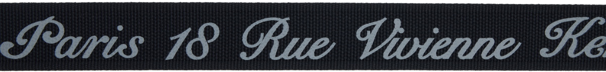 Kenzo Black Kenzo Paris 'KENZO Buckle' Belt