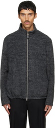 Solid Homme Gray Alpaca Jacket