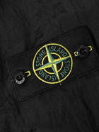 Stone Island - Logo-Appliquéd Panelled Nylon Metal Hooded Jacket - Black