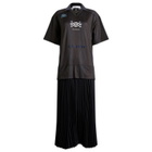 TOGA ARCHIVES Women's TOGA x Umbro Game Shirt Dress in Black