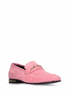 BALLY - Logo Suede Loafers