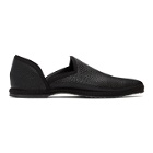 The Row Black Friulane Loafers